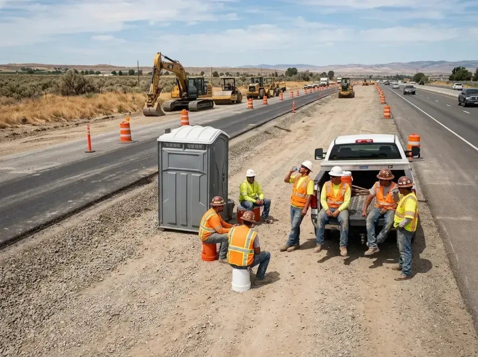 highway-road-construction-crew-007 — frequently asked questions, Porta Potty and Restroom Rentals in Sandy, UT